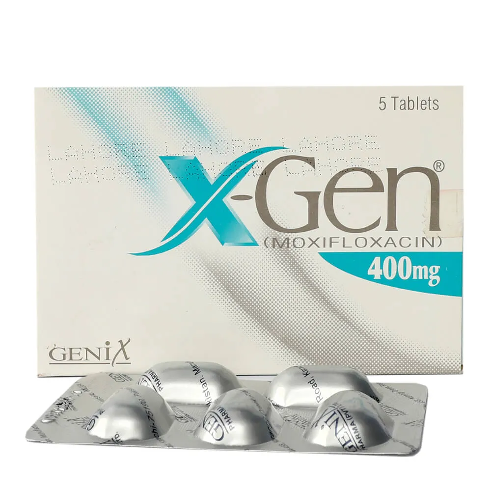 X-Gen Tablets 400Mg (1 Box = 1 Strip)(1 Strip = 5 Tablets)