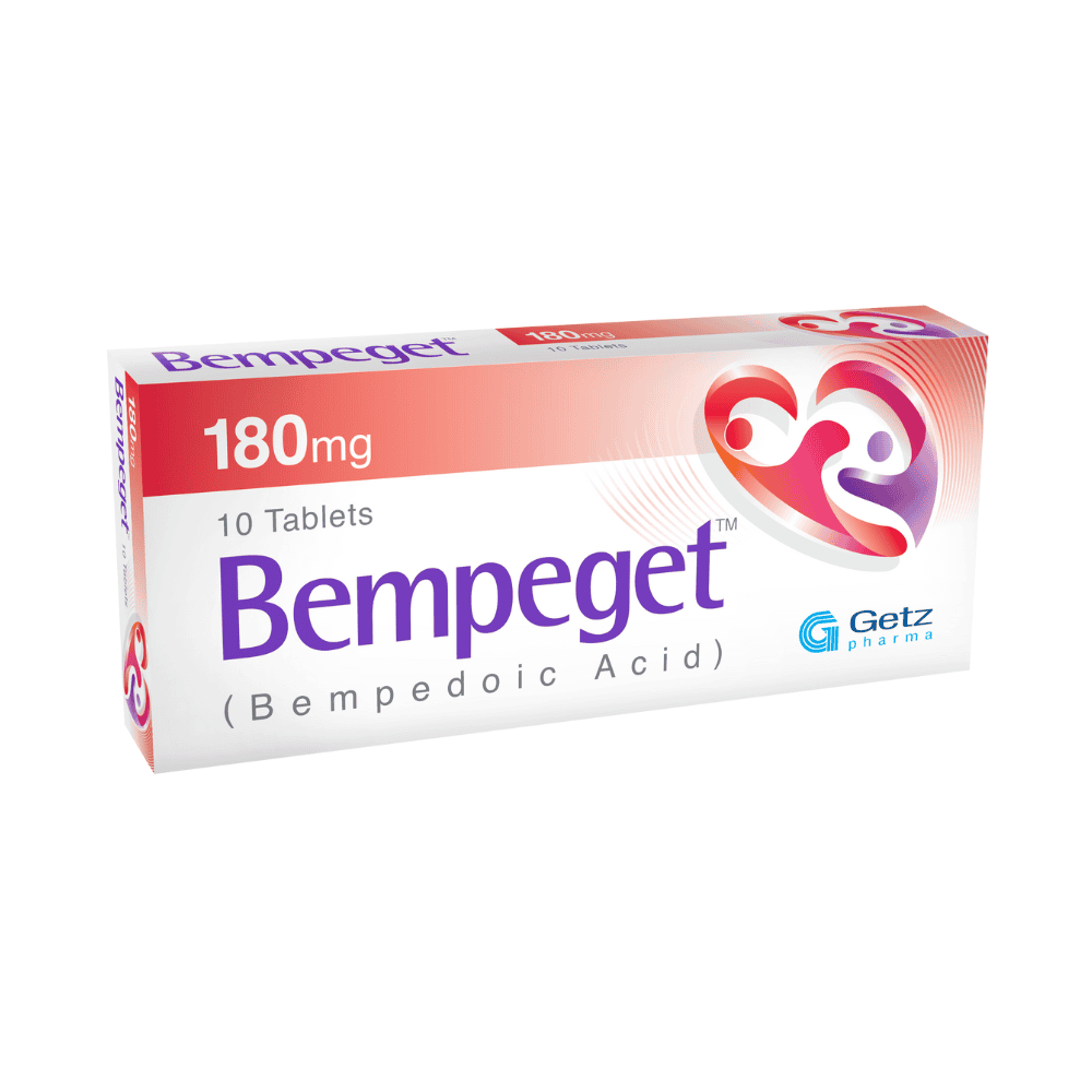 Bempeget Tablets 180Mg (1 Box = 10 Tablets)