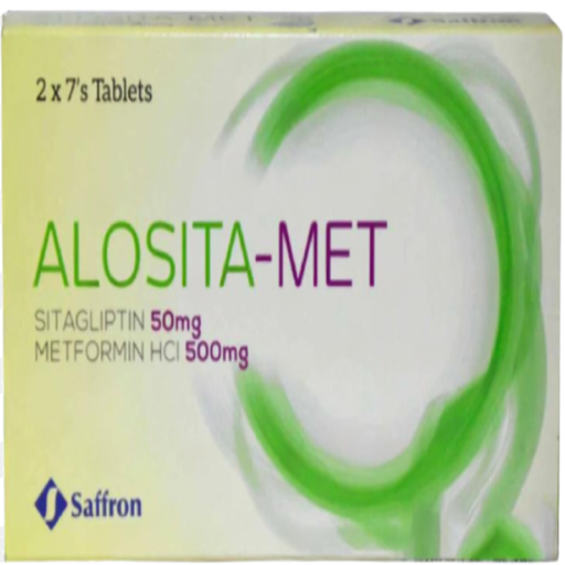 Alosita Met (50/500mg) 14 Tablets
