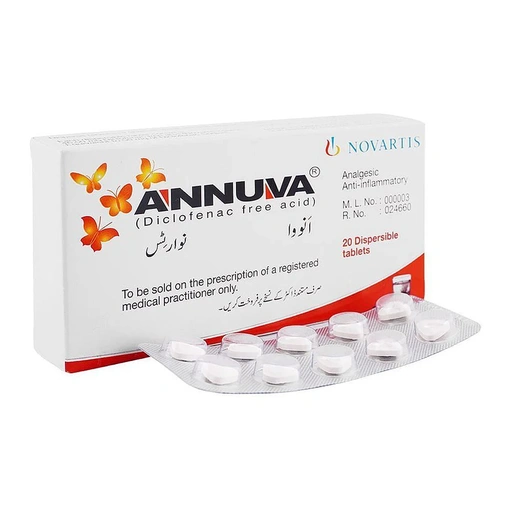Annuva (50mg) 20 Tablets
