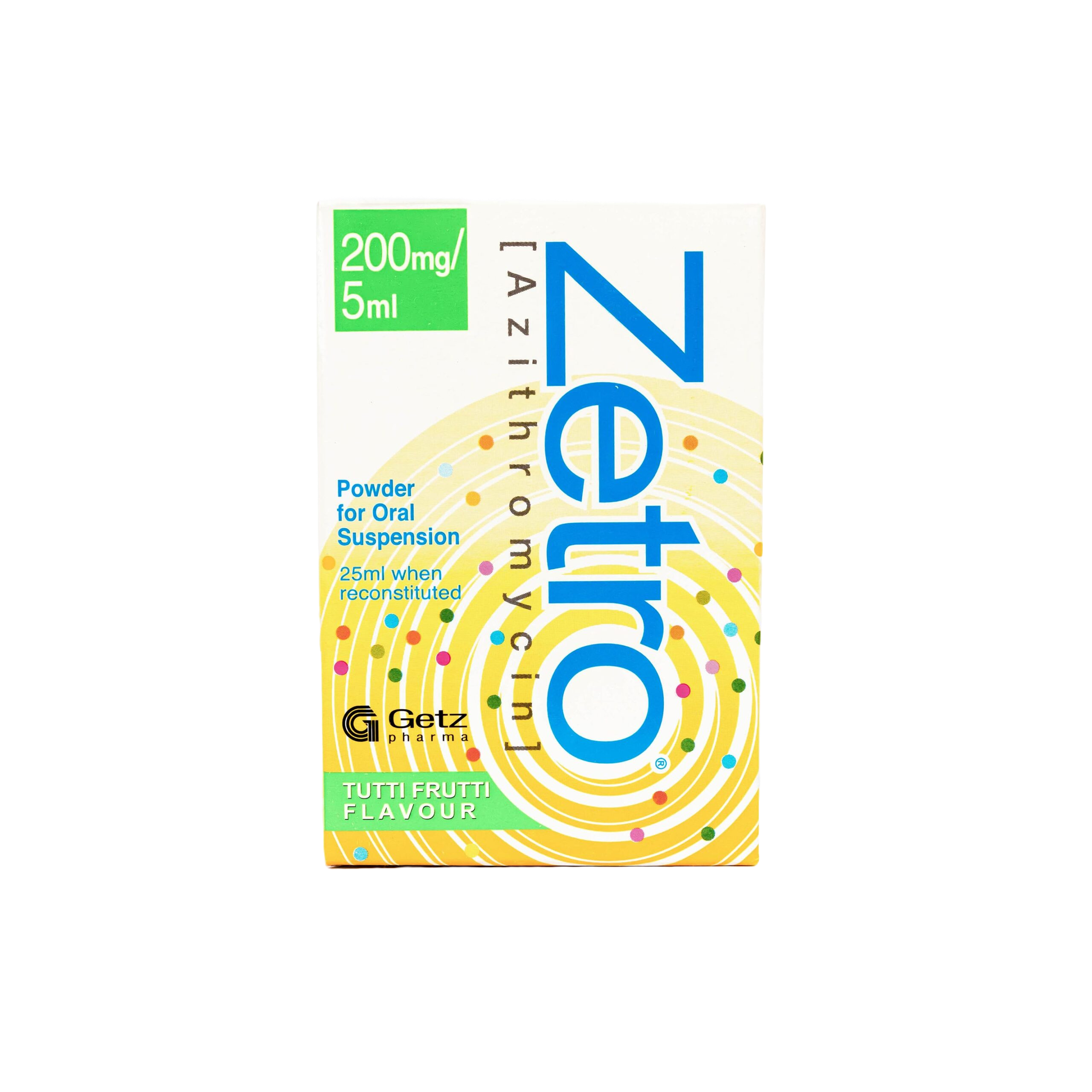 Zetro 30Ml Suspension 200Mg