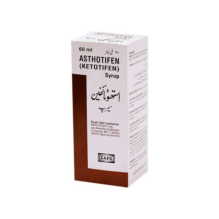 Asthotifen (1mg/5Ml) 60Ml Syrup