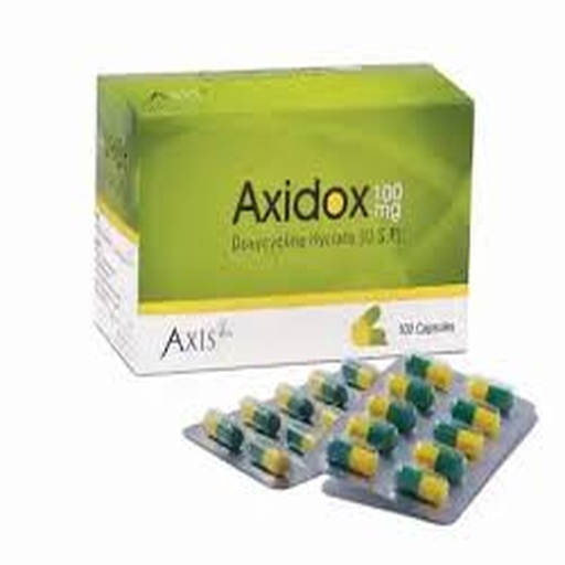 Axidox 100Mg Cap 100S
