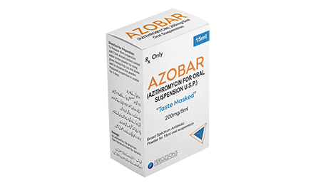 Azobar Suspension (200mg/5Ml) 15Ml
