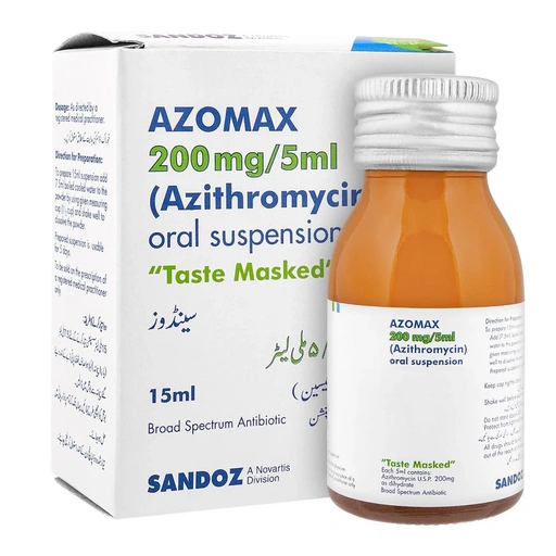 Azomax 200mg 15Ml Syp