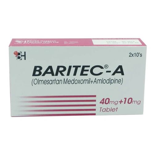 Baritec A (40/10Mg) 20 Tablets