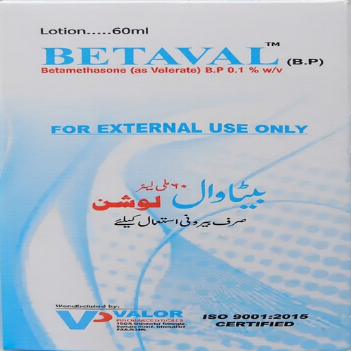 Betaval (1%) 60Ml Lotion