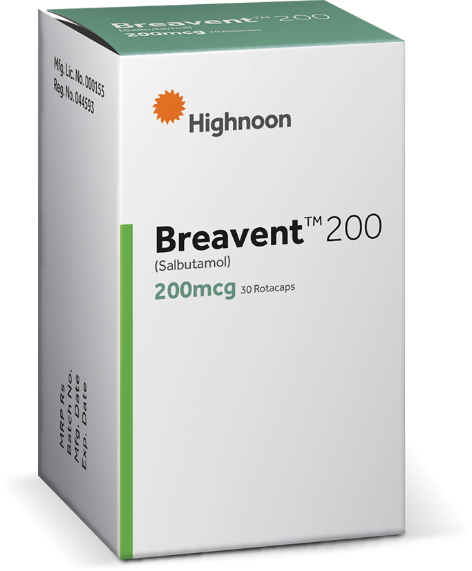 Breavent 200 (200mcg) 30 Capsules