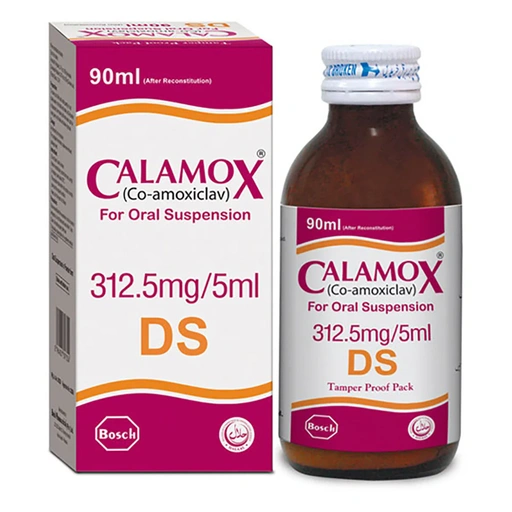 Calamox Ds (312.5mg/5Ml) 60Ml Oral Suspension