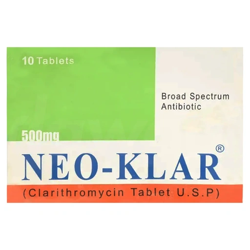 Neo Klar (500mg) 10 Tablets