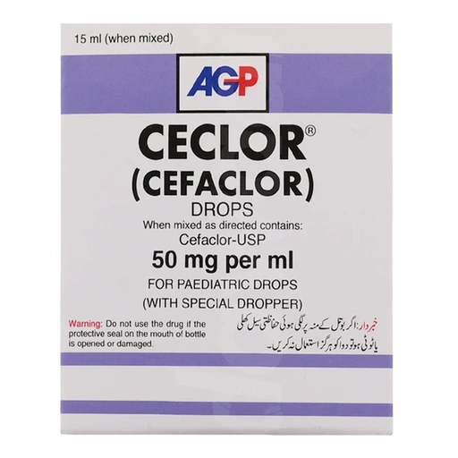 Ceclor (50mg/Ml) 15Ml Pediatric Drops