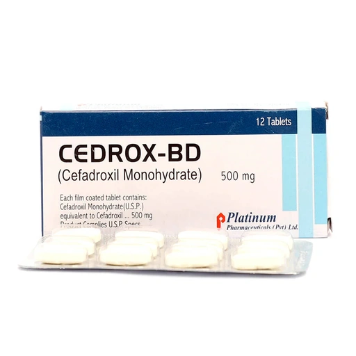Cedrox Bd (500mg) 12 Tablets