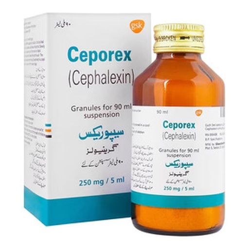 Ceporex (250mg/5Ml) 90Ml Suspension