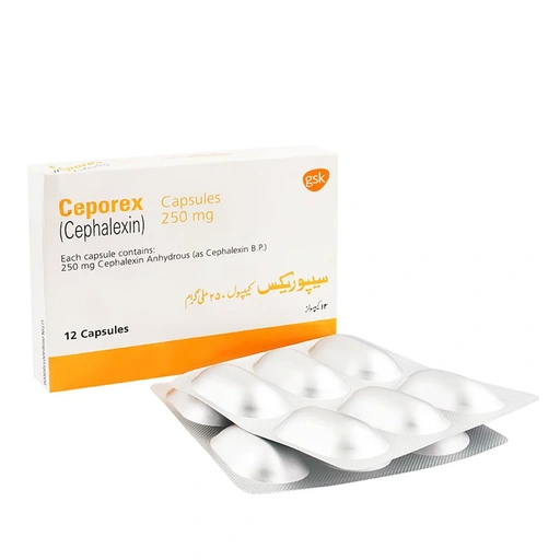 Ceporex (250mg) 12 Capsules