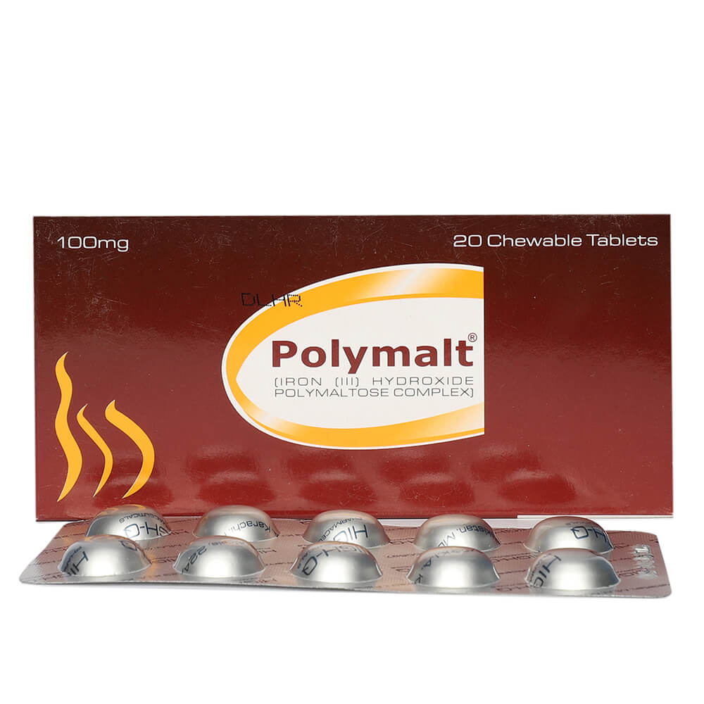 Polymalt Tablets 100Mg (1 Strip = 10 Tablets)