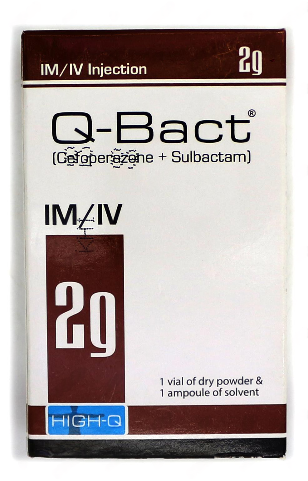 Q-Bact Im/Iv Injection 2G (1 Box = 1 Injection)