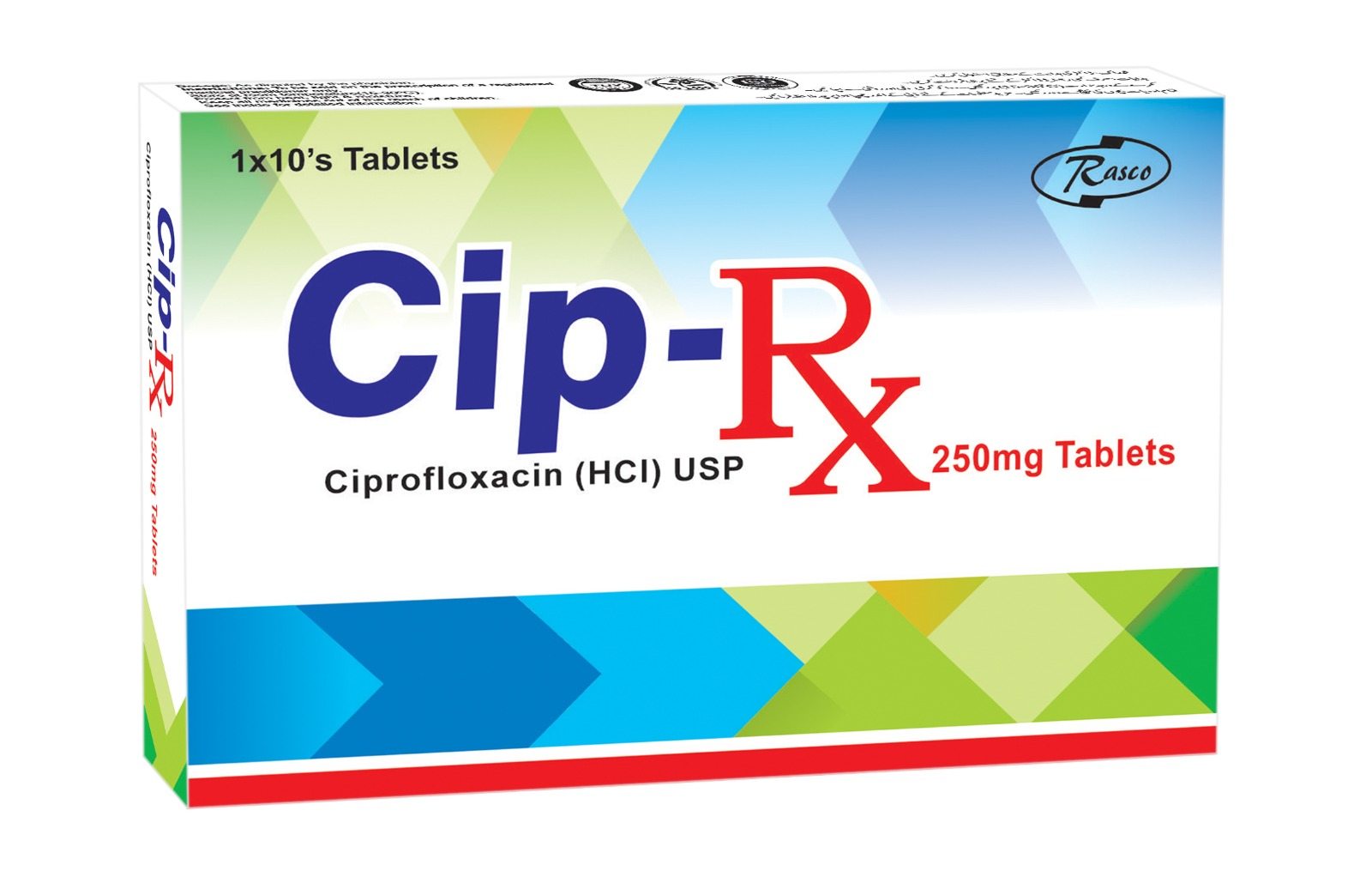 Cip Rx 250Mg Tab 10S