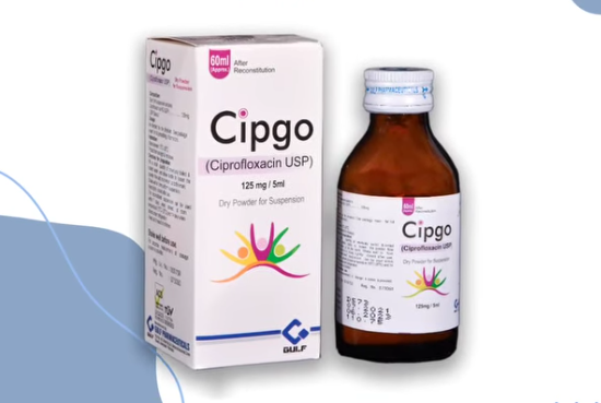 Cipgo 125mg/5Ml Susp 60Ml