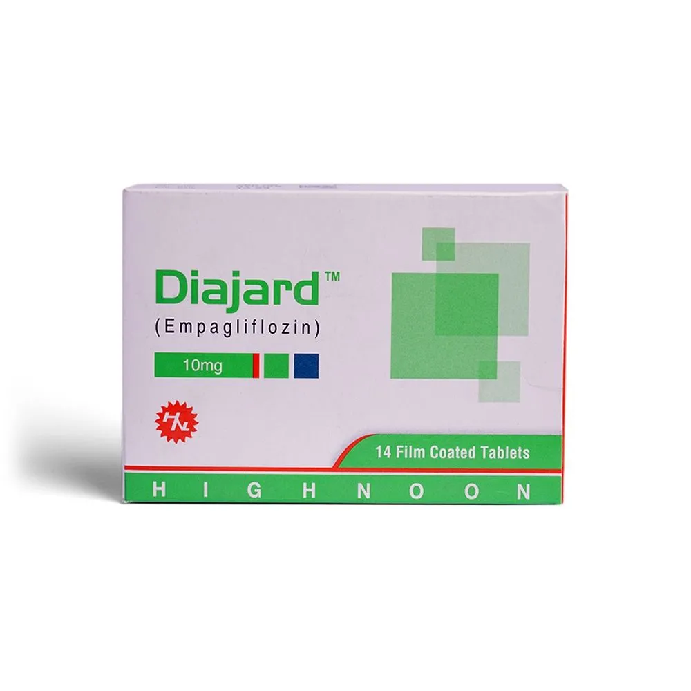 Diajard Tablets 10Mg (1 Box = 2 Strips) (1 Strip = 7 Tablets)