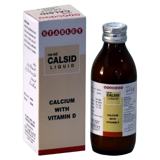 Calsid (210mg/350Iu) 120Ml Syrup