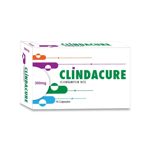 Clindacure (300)mg Capsules 10s