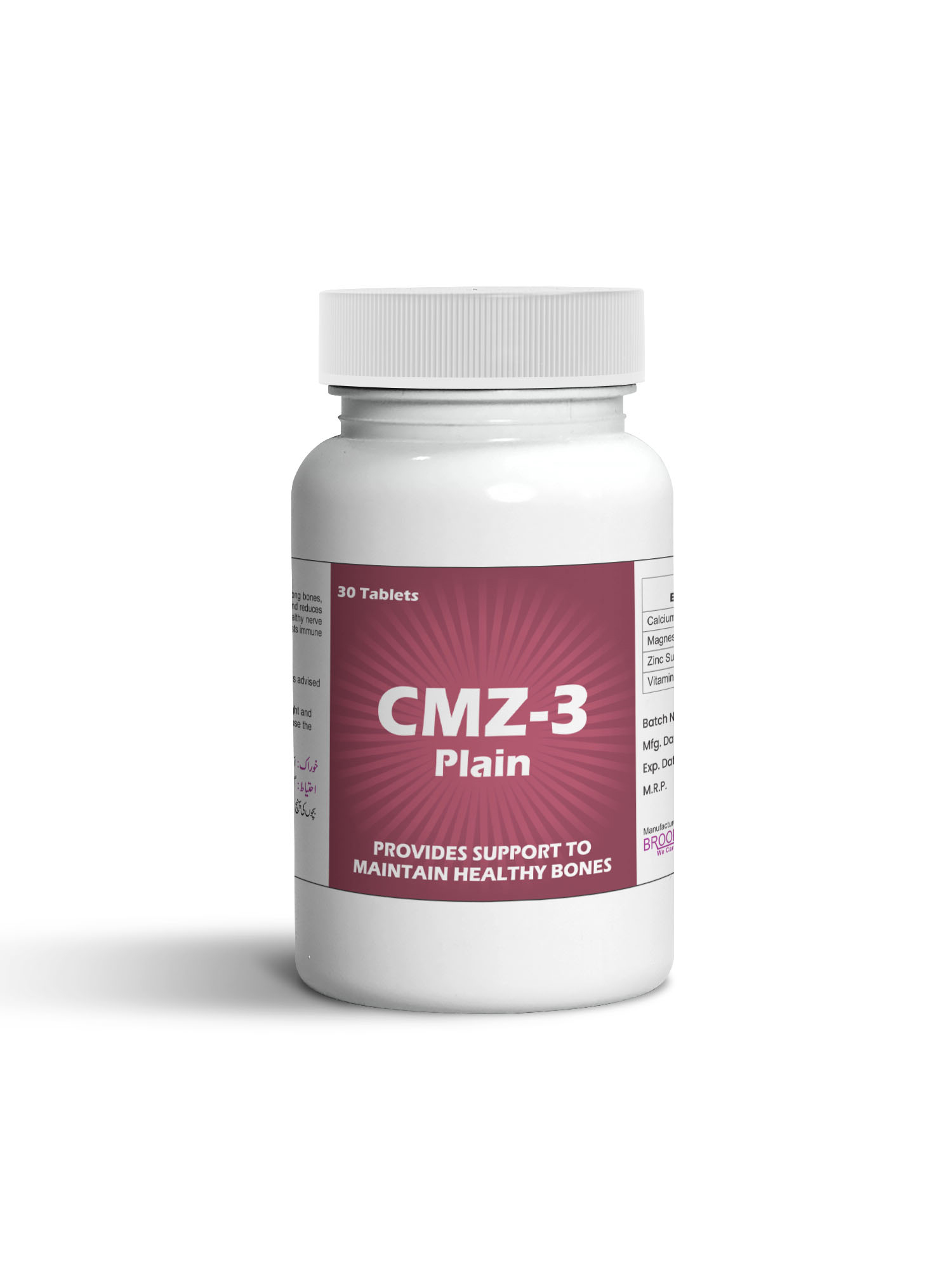 Cmz 3 Plain Tab 30`S