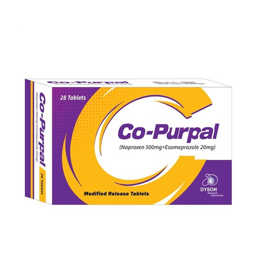 Co Purpal (500/20Mg) 28 Tablets