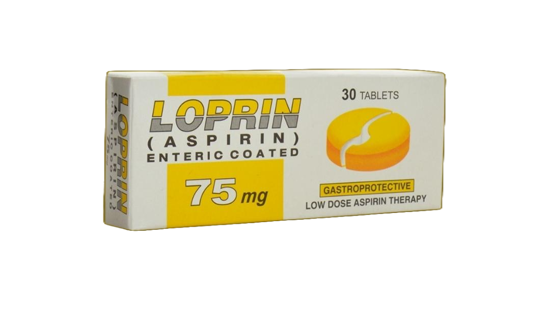 Loprin Tablets 75Mg (1 Strip = 10 Tablets)