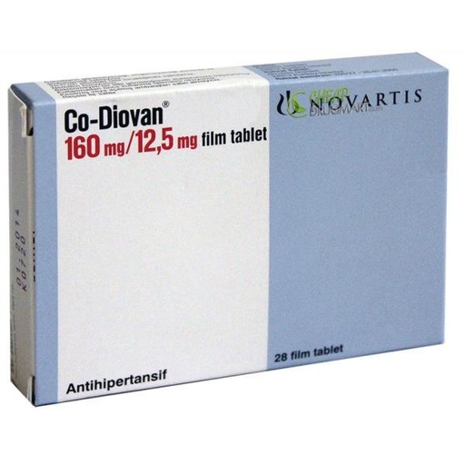 Co Diovan (160/25mg) 14 Tablets