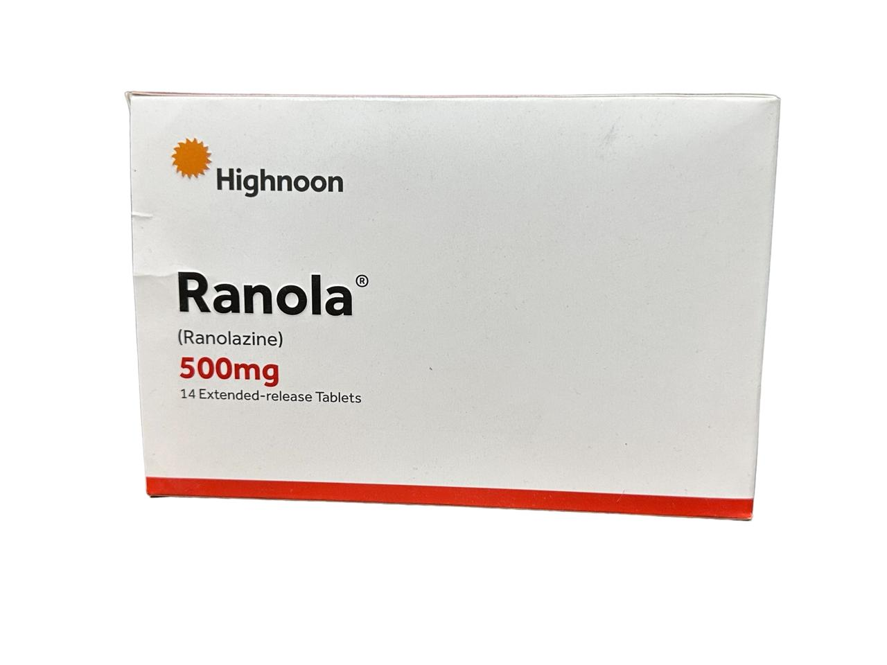 Ranola Tablets 500Mg (1 Box = 2 Strips) (1 Strip = 10 Tablets)