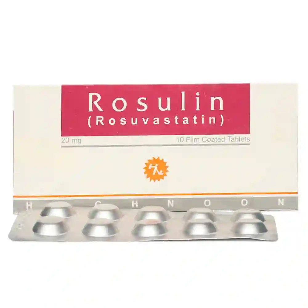 Rosulin Tablets 20Mg (1 Box = 1 Strip)(1 Strip = 10 Tablets)