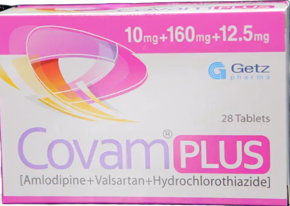 Covam Plus (10/160/12.5Mg) 28 Tablets