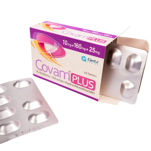 Covam Plus (5/160/25mg) 28 Tablets