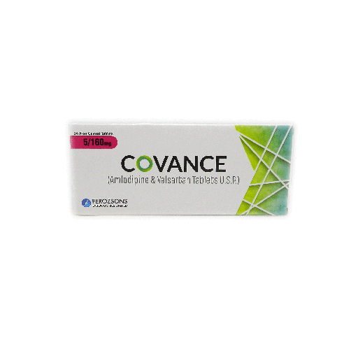 Covance H 5mg/160mg/12.5mg Tab 28s