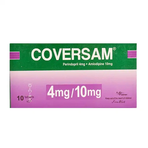 Coversam (4/10mg) 10 Tablets