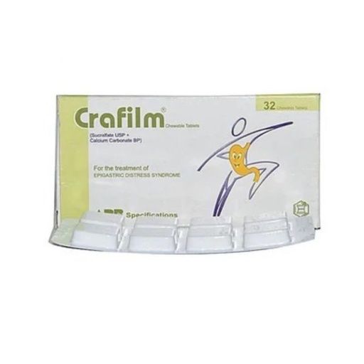 Crafilm (250/100Mg) 32 Tablets