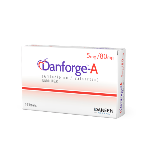 Danforge 5/80mg Tab 14s