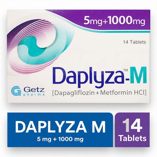 Daplyza 5/1000mg Tab 14s