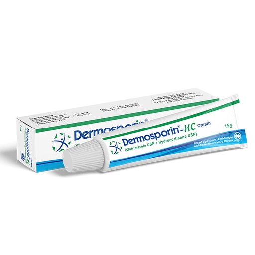 Dermosporin Hc (1/1%) 15g Cream