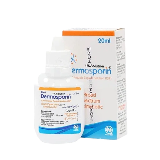 Dermosporin (1%) 20Ml Topical Solution