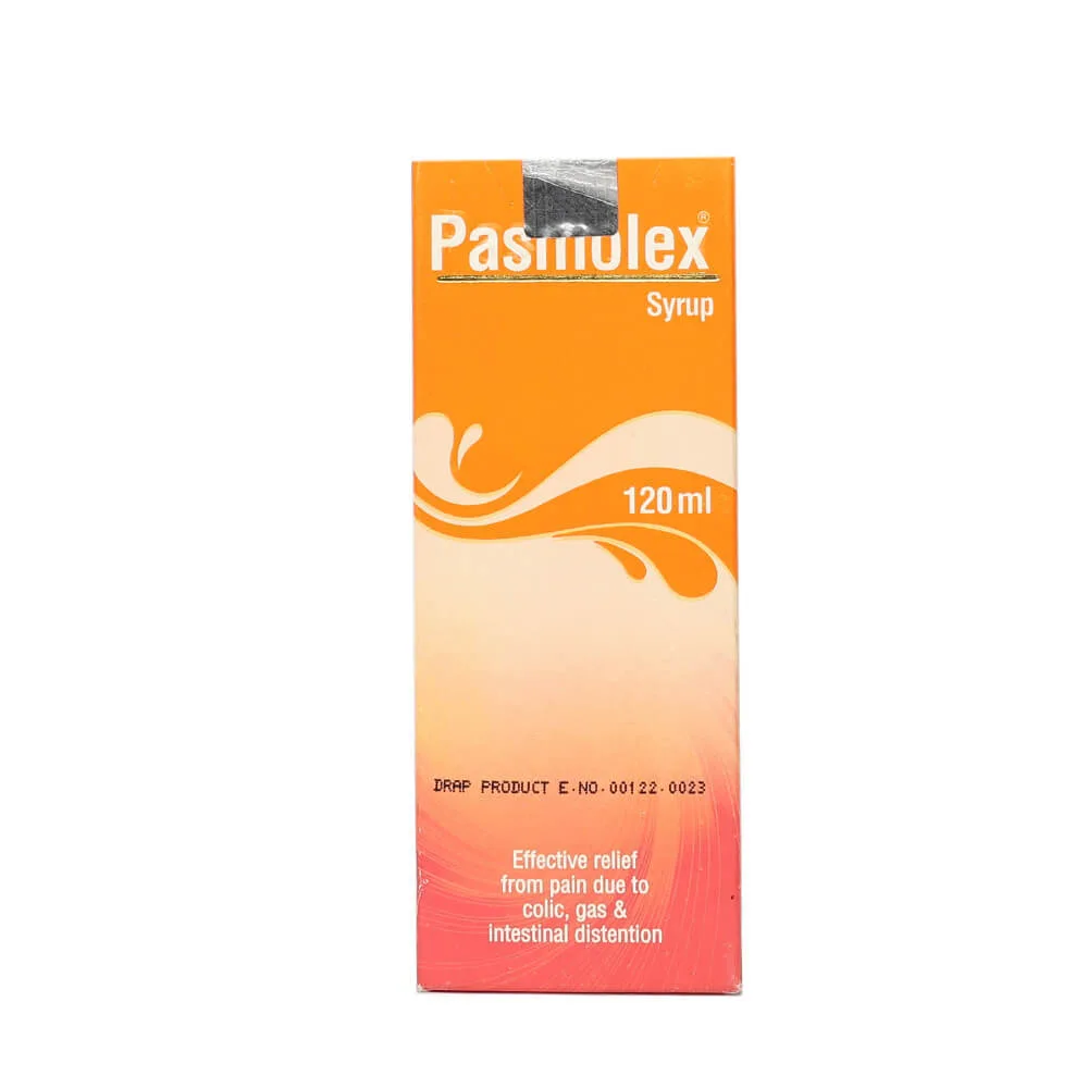Pasmolex Syrup 120Ml