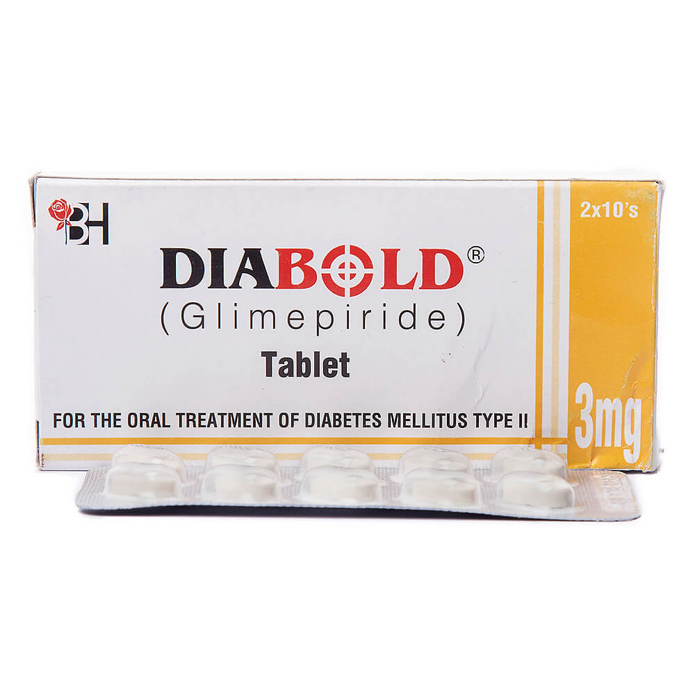 Diabold (3mg) 20 Tablets
