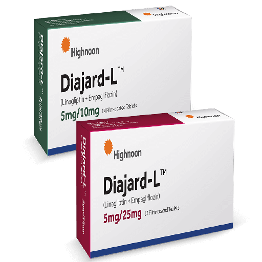 Diajard L 5Mg/25Mg Tab 14 S