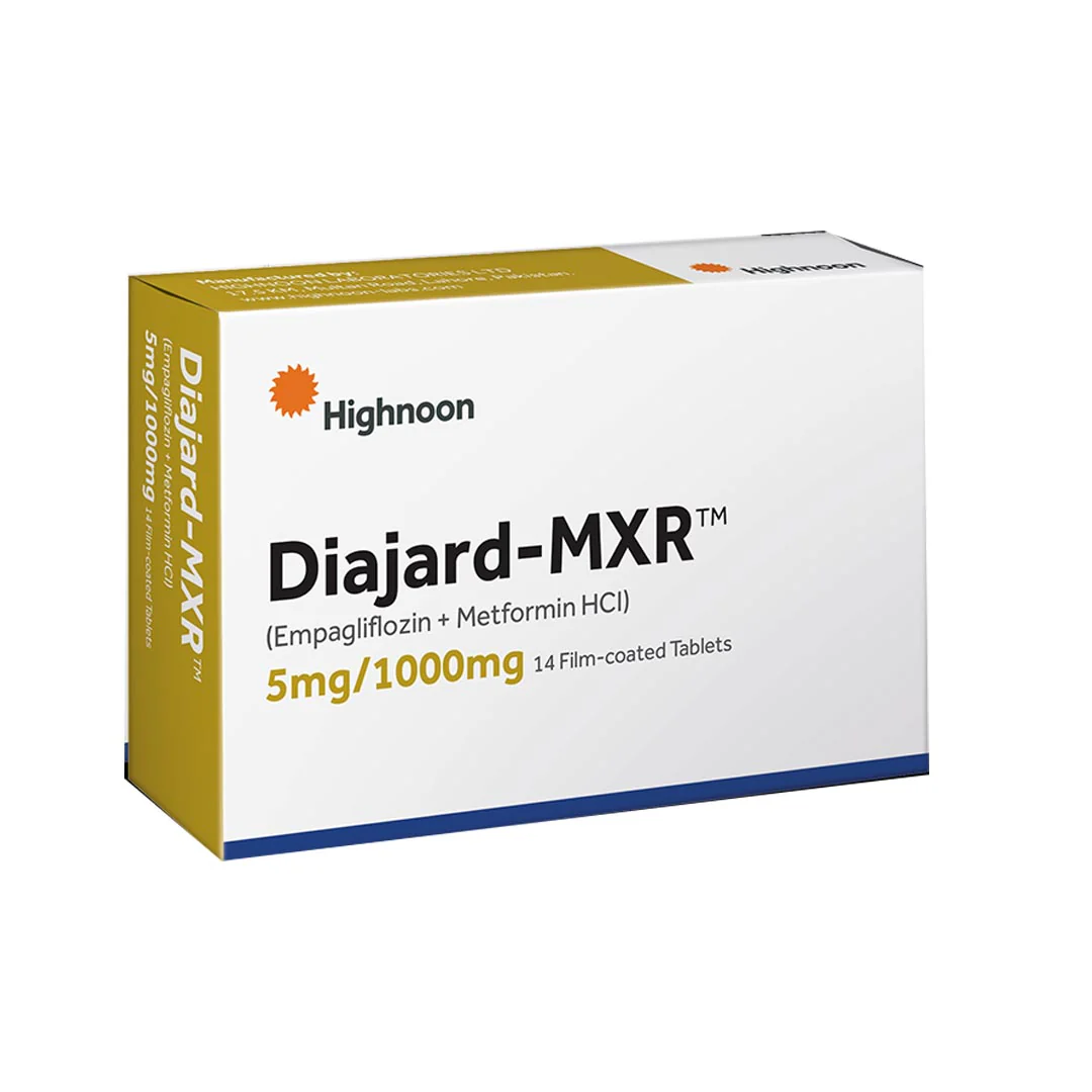 Diajard Mxr 5/1000mg 14 Tablets