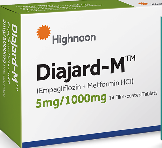 Diajard M 5/1000mg Tab 14s
