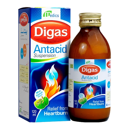 Digas Antacid 120Ml Syp