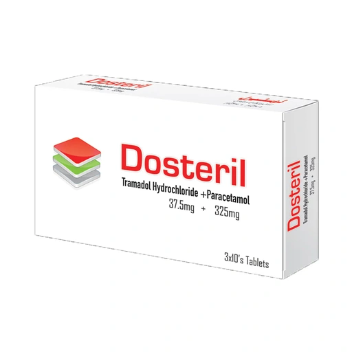 Dosteril Tablets 37.5Mg/325Mg (1 Box = 3 Strips) (1 Strip = 10 Tablets)