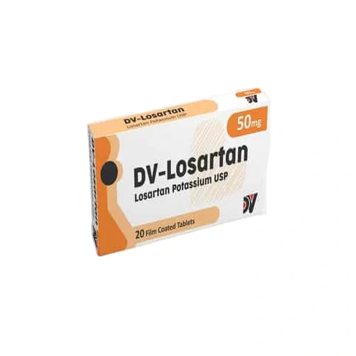 Dv Losartan (50mg) 20 Tablets