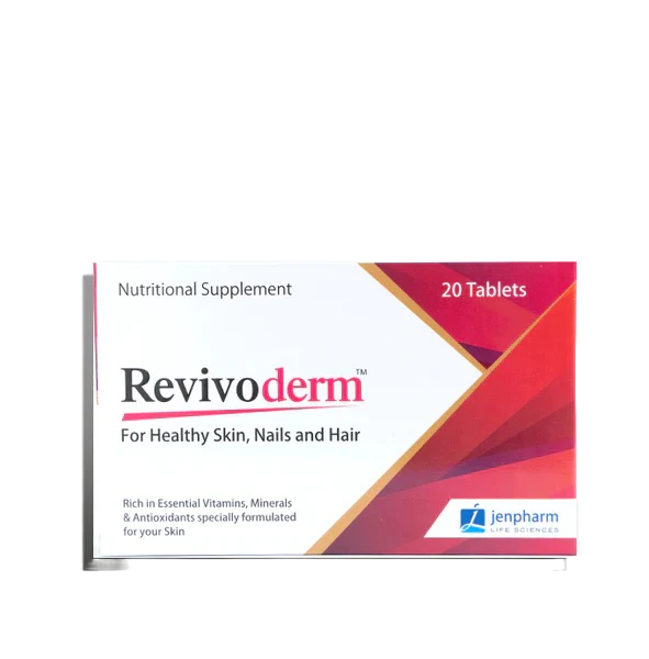 Revivoderm Tablets (1 Box = 2 Strips) (1 Strip = 10 Tablets)