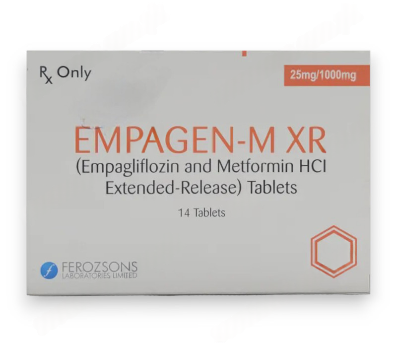 Empagen M Xr 25/1000 Mg Tab 14`S
